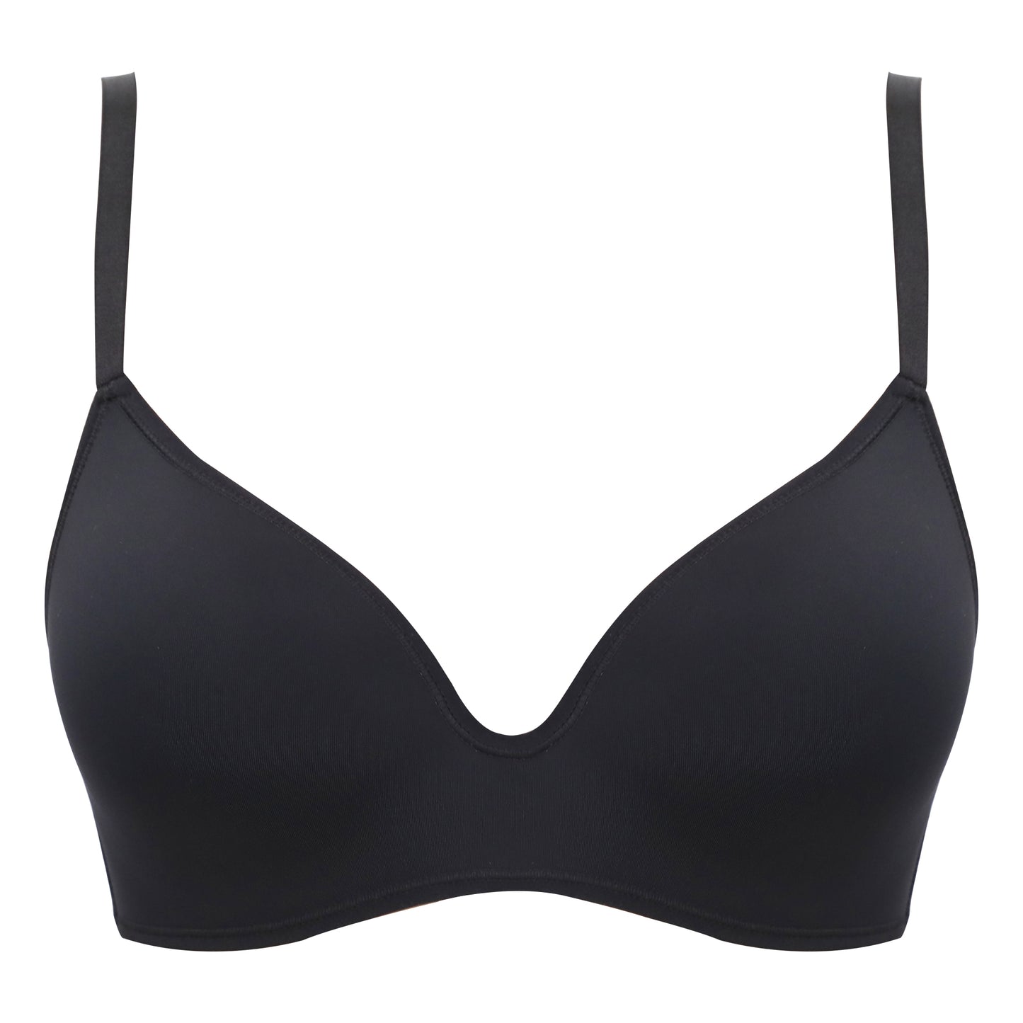 Wireless Bra Black & Skin