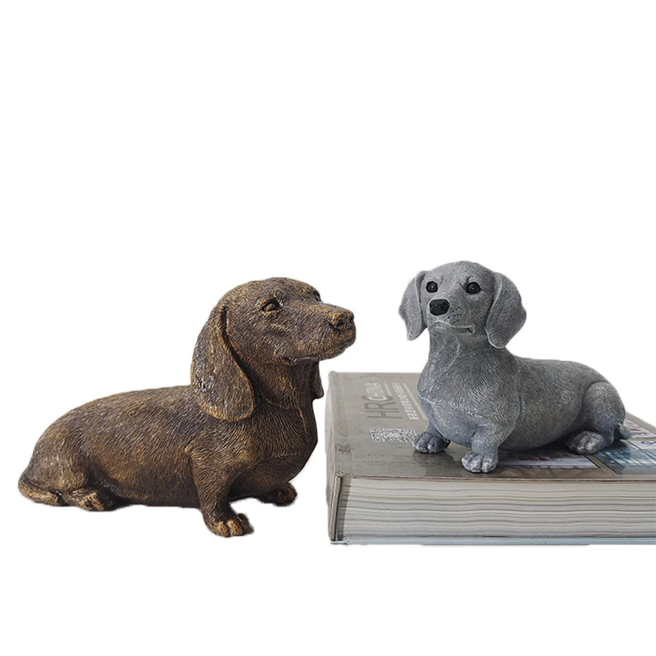 Cross-border new product simulation Dachshund dog resin ornament courtyard lawn garden landscape home entrance decoration